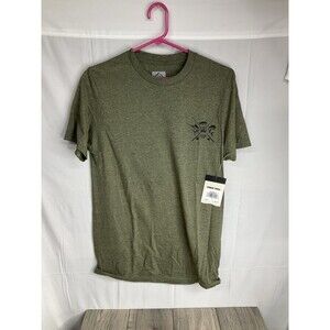Reef Men’s Graphic T-Shirt Sage Green - Cotton - Athletic Cut - Small - NWT